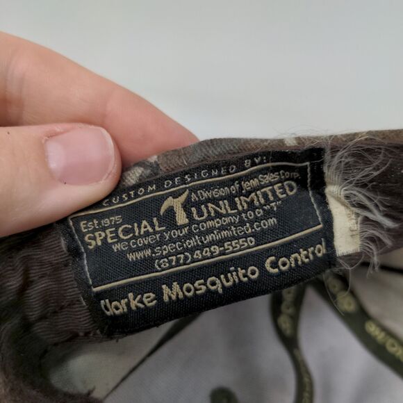 Clarke Strapback Hat Camouflage One Size Adjustable Embroidered Patriotic - Picture 7 of 7